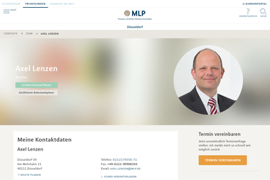 mlp-duesseldorf.de/team/profile/axel-lenzen - Finanzdienstleister Korschenbroich