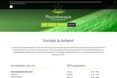 physiotherapie-schopfheim.com/kontakt - Masseur Schopfheim