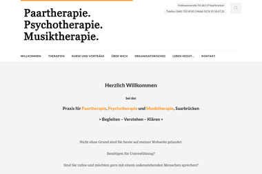 praxis-saarbruecken.de - Psychotherapeut Saarbrücken