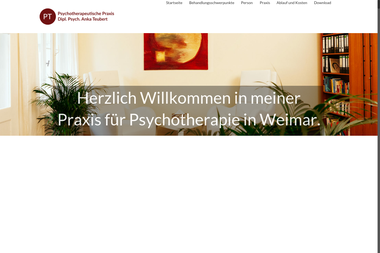 praxis-teubert.de - Psychotherapeut Weimar