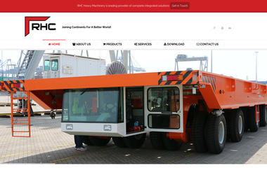 rhcheavymachinery.com - Verpacker Senden