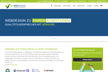 rh-webdesign.com - Web Designer Paderborn