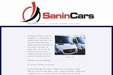 sanincars.com - Autoverleih Kirchheim Unter Teck