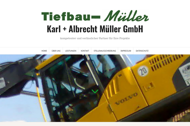tiefbau-mueller.com - Abbruchunternehmen Netphen