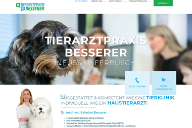 tierarzt-besserer.de - Tiermedizin Neuss