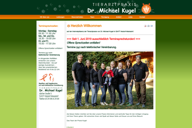 tierarztpraxis-kugel.de - Tiermedizin Alsdorf
