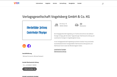 vrm.de/vrm_company/verlagsgesellschaft-vogelsberg - Druckerei Alsfeld