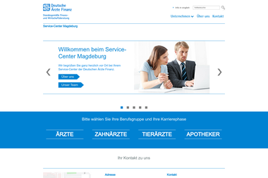 aerzte-finanz.de/sc-magdeburg - Finanzdienstleister Magdeburg