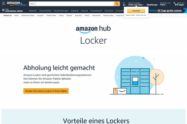 amazon.de/locker - Umzugsunternehmen Germering