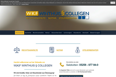anwaltskanzlei-winthuis.de - Steuerberater Warburg