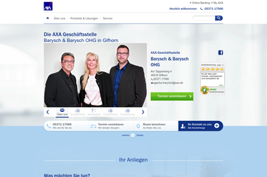 axa-betreuer.de/agentur_barysch - Versicherungsmakler Wolfsburg