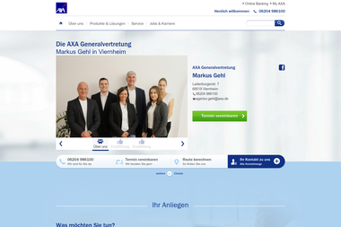 axa-betreuer.de/agentur_gehl - Versicherungsmakler Viernheim