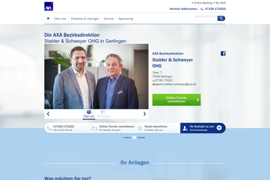 axa-betreuer.de/agentur_stalder-schweyer - Marketing Manager Gerlingen
