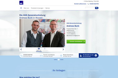 axa-betreuer.de/Andreas_Bunk - Marketing Manager Wurzen