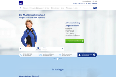 axa-betreuer.de/Angela_Guenther - Versicherungsmakler Chemnitz