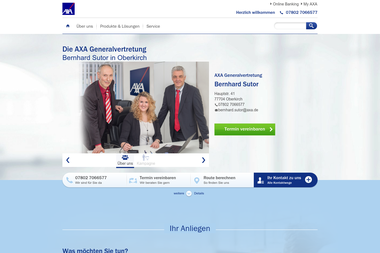 axa-betreuer.de/Bernhard_Sutor - Marketing Manager Oberkirch
