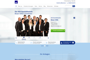 axa-betreuer.de/bueser_ohg - Inkassounternehmen Schleiden