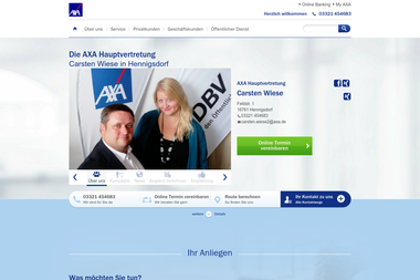 axa-betreuer.de/carsten_wiese2 - Marketing Manager Nauen