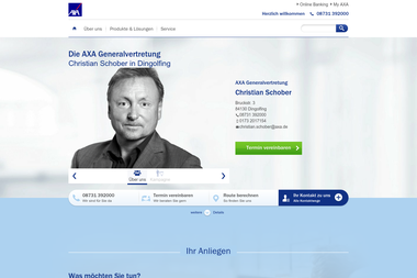 axa-betreuer.de/christian_schober - Marketing Manager Dingolfing