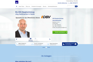 axa-betreuer.de/Diekmann-Geldmacher - Finanzdienstleister Heide