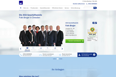 axa-betreuer.de/Falk_Binger - Marketing Manager Mössingen