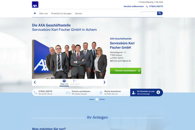 axa-betreuer.de/fischer_gmbh - Versicherungsmakler Achern
