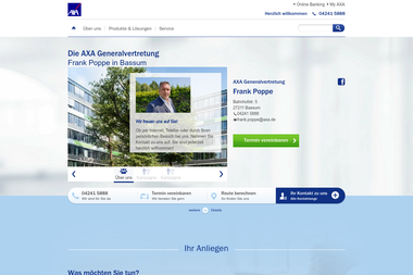 axa-betreuer.de/frank_poppe - Marketing Manager Bassum