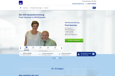 axa-betreuer.de/Fred_Hammer - Marketing Manager Sondershausen