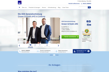 axa-betreuer.de/graser-kosik - Marketing Manager Neu-Anspach