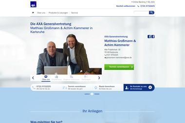 axa-betreuer.de/grossmann-kammerer - Versicherungsmakler Karlsruhe