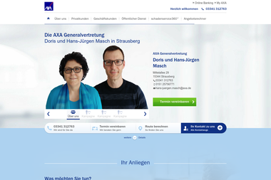 axa-betreuer.de/Hans-Juergen_Masch - Versicherungsmakler Strausberg