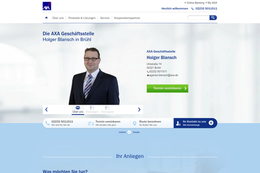 axa-betreuer.de/Holger_Blansch - Versicherungsmakler Brühl