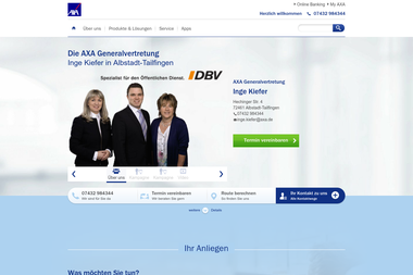 axa-betreuer.de/INGE_KIEFER - Versicherungsmakler Albstadt