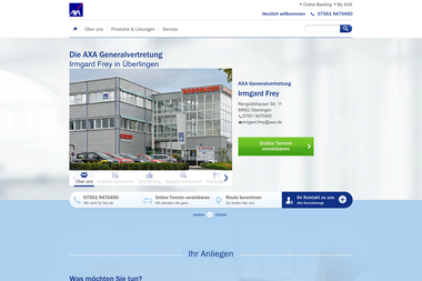 axa-betreuer.de/irmgard_frey - Versicherungsmakler Überlingen