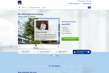 axa-betreuer.de/joerg_hess - Finanzdienstleister Velbert