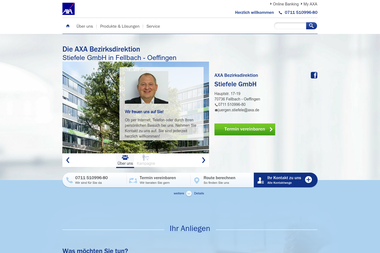 axa-betreuer.de/Juergen_Stiefele - Versicherungsmakler Fellbach