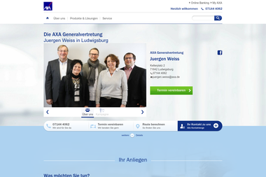 axa-betreuer.de/juergen_weiss - Versicherungsmakler Ludwigsburg