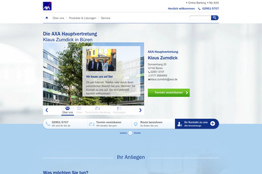 axa-betreuer.de/klaus_zumdick - Inkassounternehmen Büren