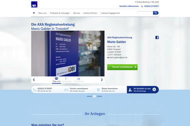 axa-betreuer.de/mario_gabler - Versicherungsmakler Troisdorf
