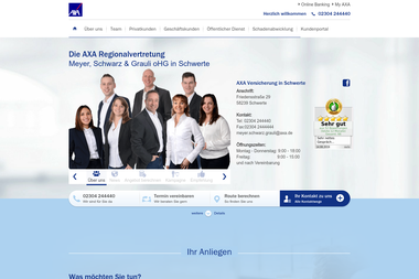 axa-betreuer.de/meyer_schwarz_grauli - Finanzdienstleister Schwerte