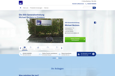 axa-betreuer.de/MICHAEL_BECKERS - Versicherungsmakler Erkelenz