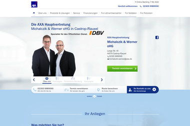axa-betreuer.de/michalczik-werner - Versicherungsmakler Castrop-Rauxel