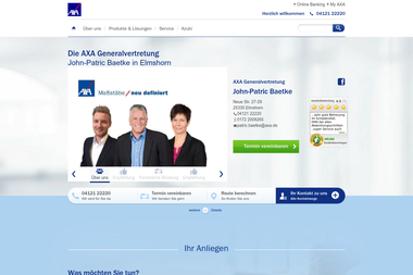 axa-betreuer.de/Patric_Baetke - Versicherungsmakler Elmshorn