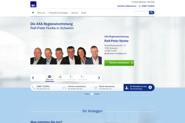 axa-betreuer.de/Ralf-Peter_Hunke - Versicherungsmakler Schwerin