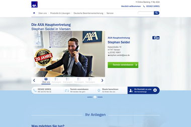 axa-betreuer.de/Stephan_Seidel - Versicherungsmakler Viersen