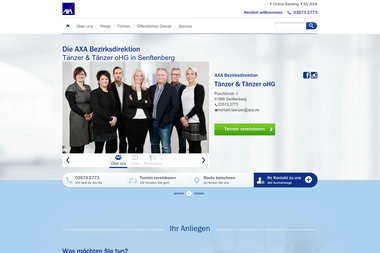 axa-betreuer.de/taenzer_taenzer - Versicherungsmakler Senftenberg