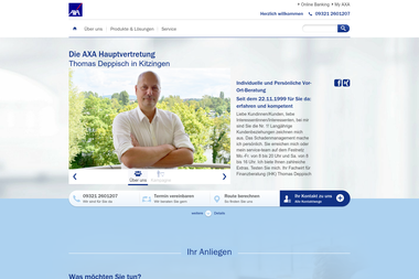 axa-betreuer.de/thomas_deppisch - Finanzdienstleister Kitzingen