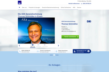 axa-betreuer.de/Thomas_Schmidtke - Versicherungsmakler Essen