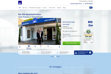 axa-betreuer.de/uwe_krauss - Versicherungsmakler Landau In Der Pfalz