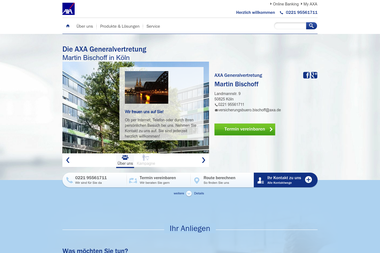 axa-betreuer.de/versicherungsbuero_bischoff - Versicherungsmakler Köln
